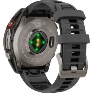 Смарт-часы Garmin Fenix 8 Pro 47 mm AMOLED Titanium with Graphite/Black (010-03198-10/11)