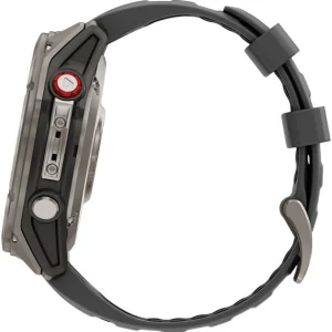 Смарт-часы Garmin Fenix 8 Pro 51 mm AMOLED Titanium with Graphite/Black Silicone Band (010-03199-10/11)