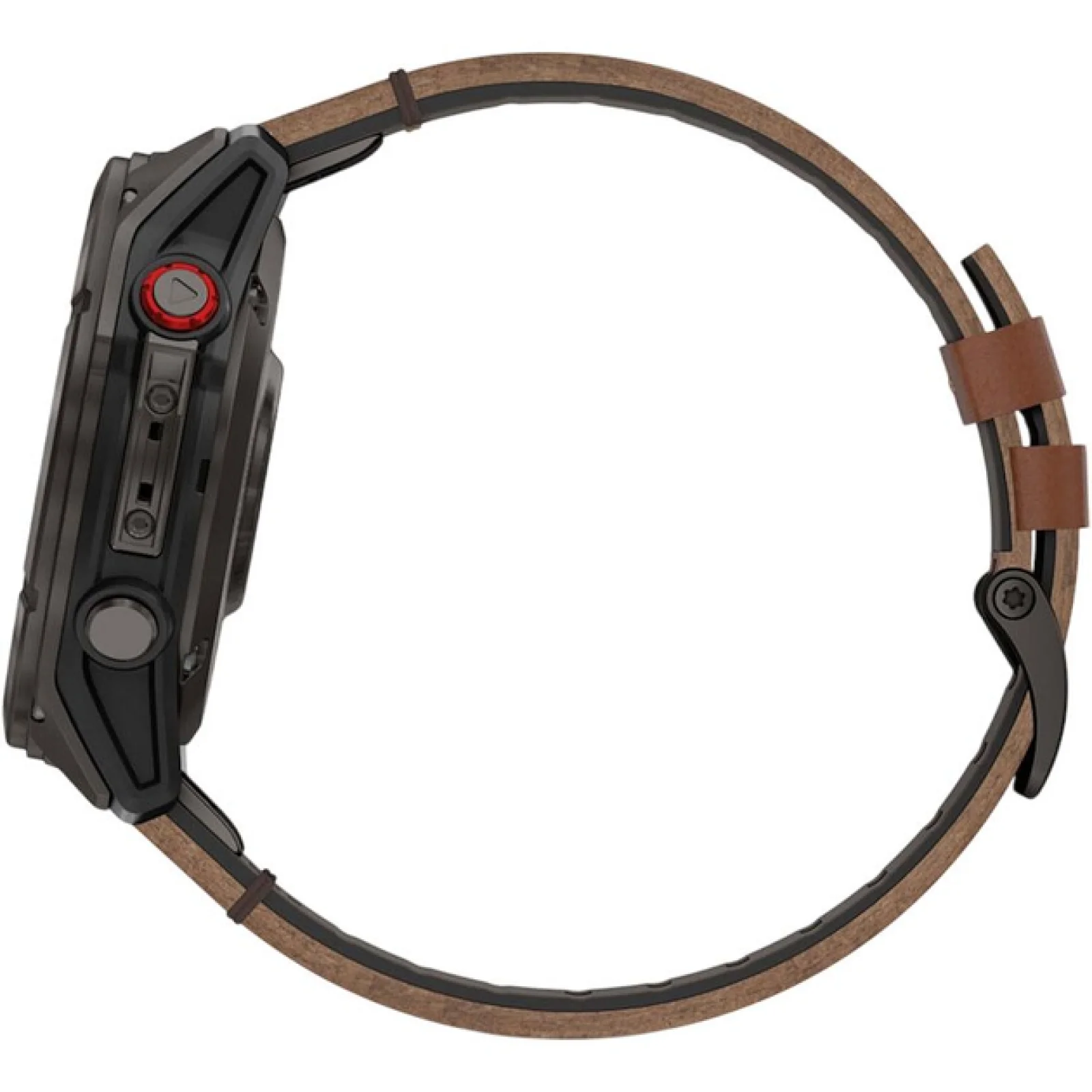 Смарт-часы Garmin Fenix 8 Pro 51 mm AMOLED Titanium with Chestnut Leather Band (010-03199-40)
