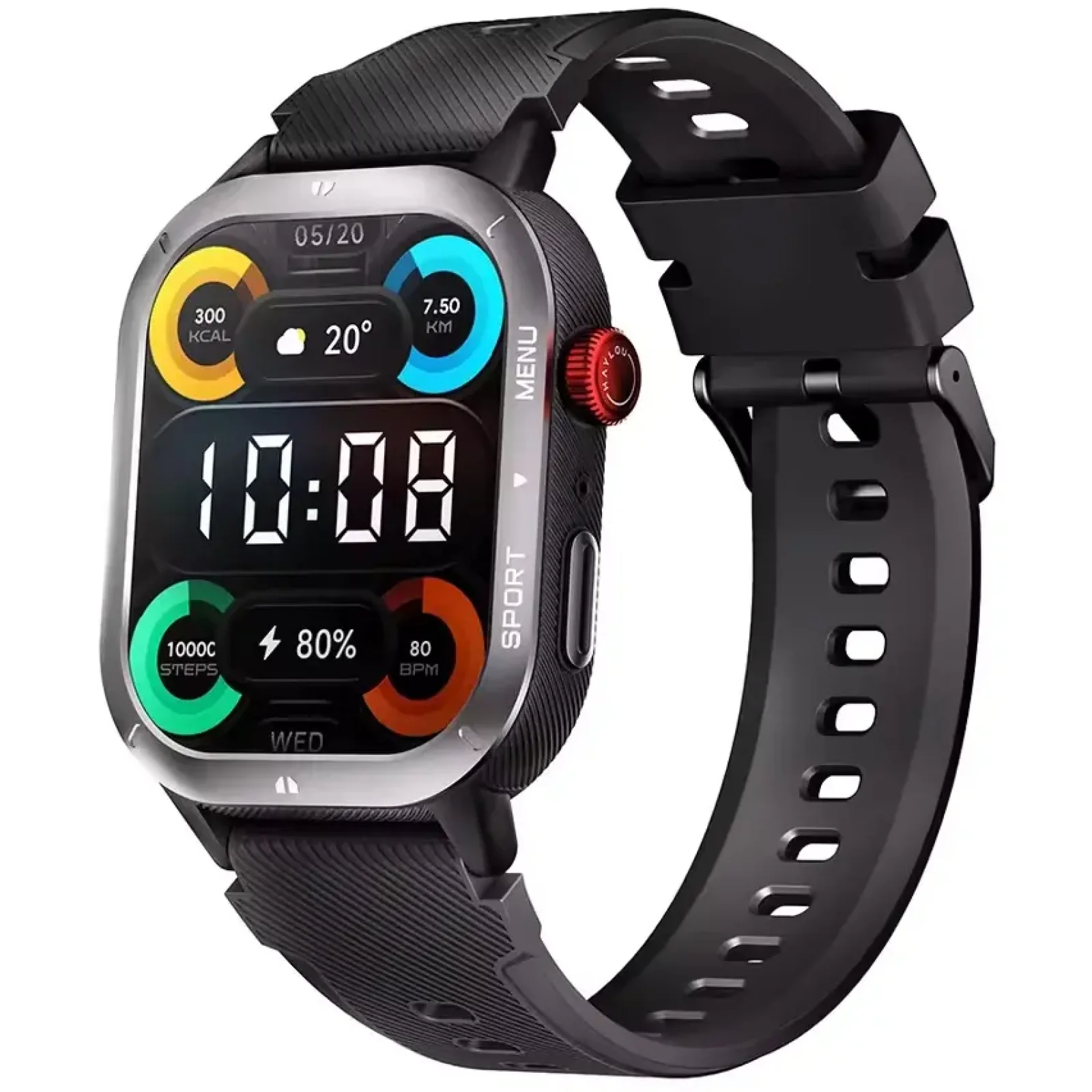 Смарт-годинник HAYLOU Iron Neo LS28 Black EU