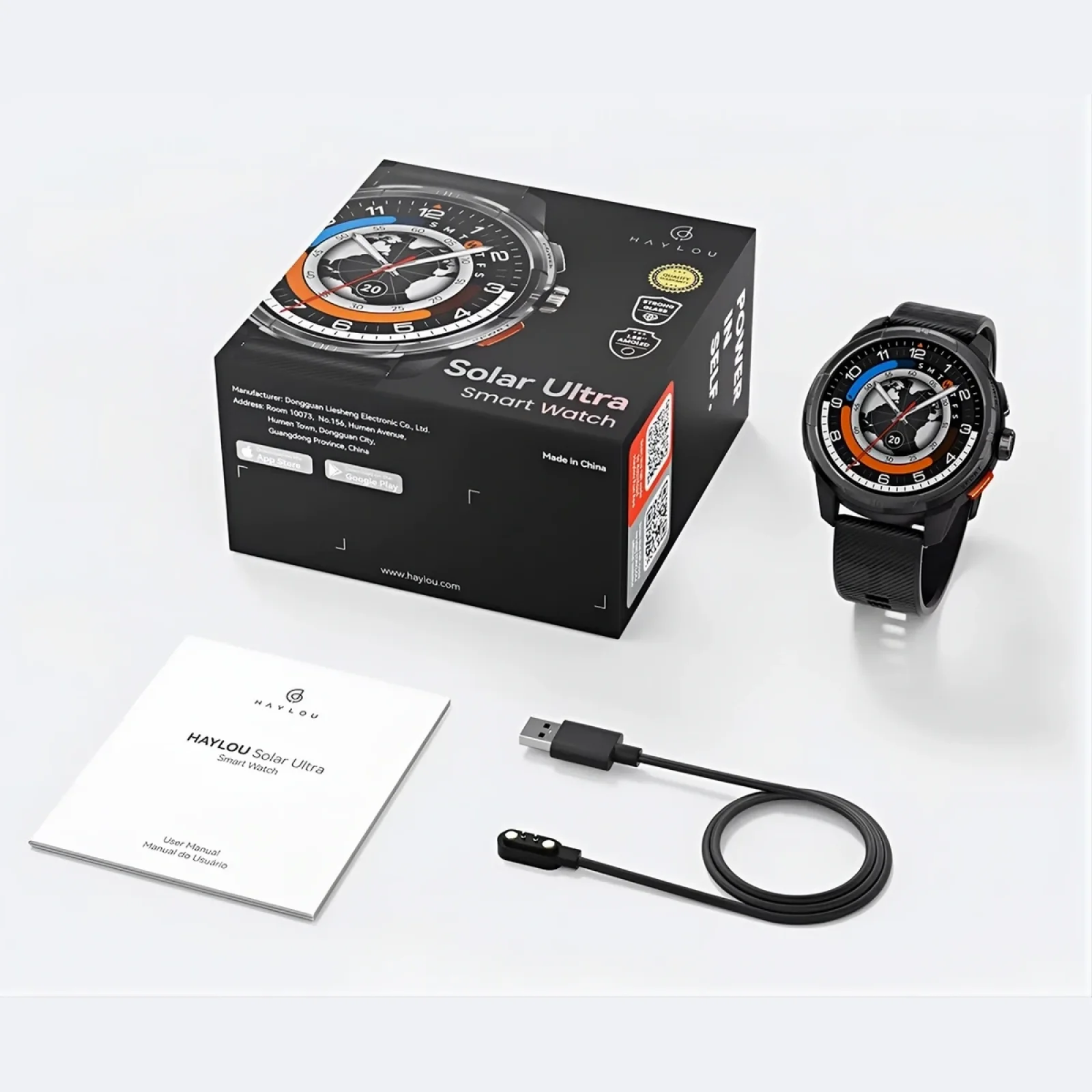 Смарт-годинник Haylou Solar Ultra LS23 Silver