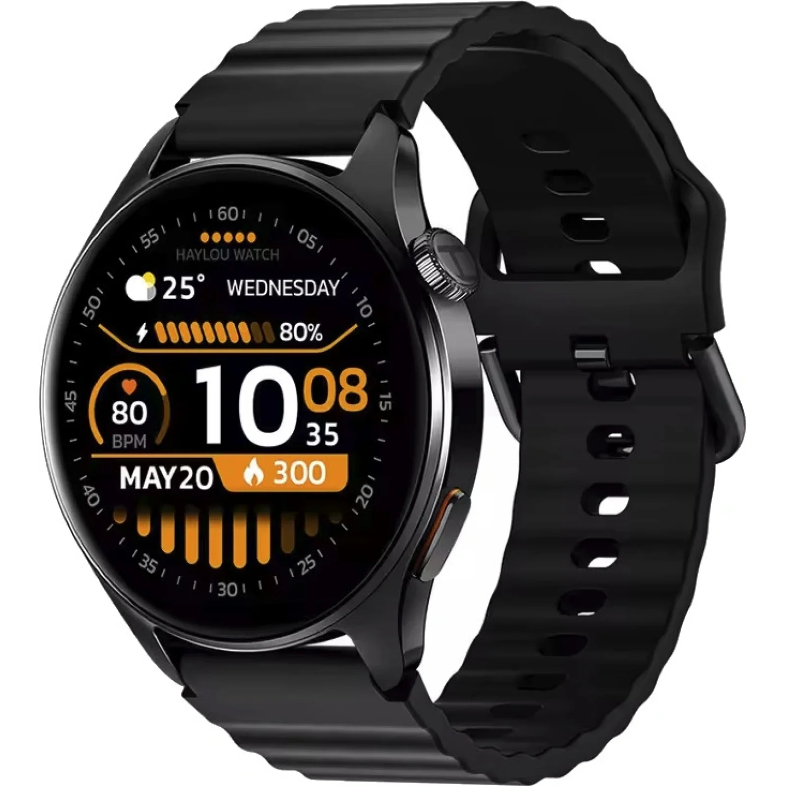 Смарт-годинник HAYLOU Watch 4S (LS26) Black EU