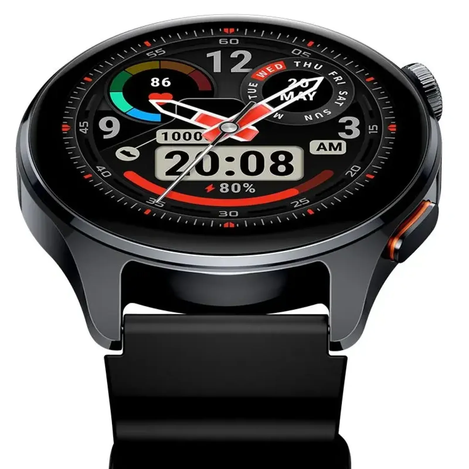 Смарт-годинник HAYLOU Watch 4S (LS26) Black EU