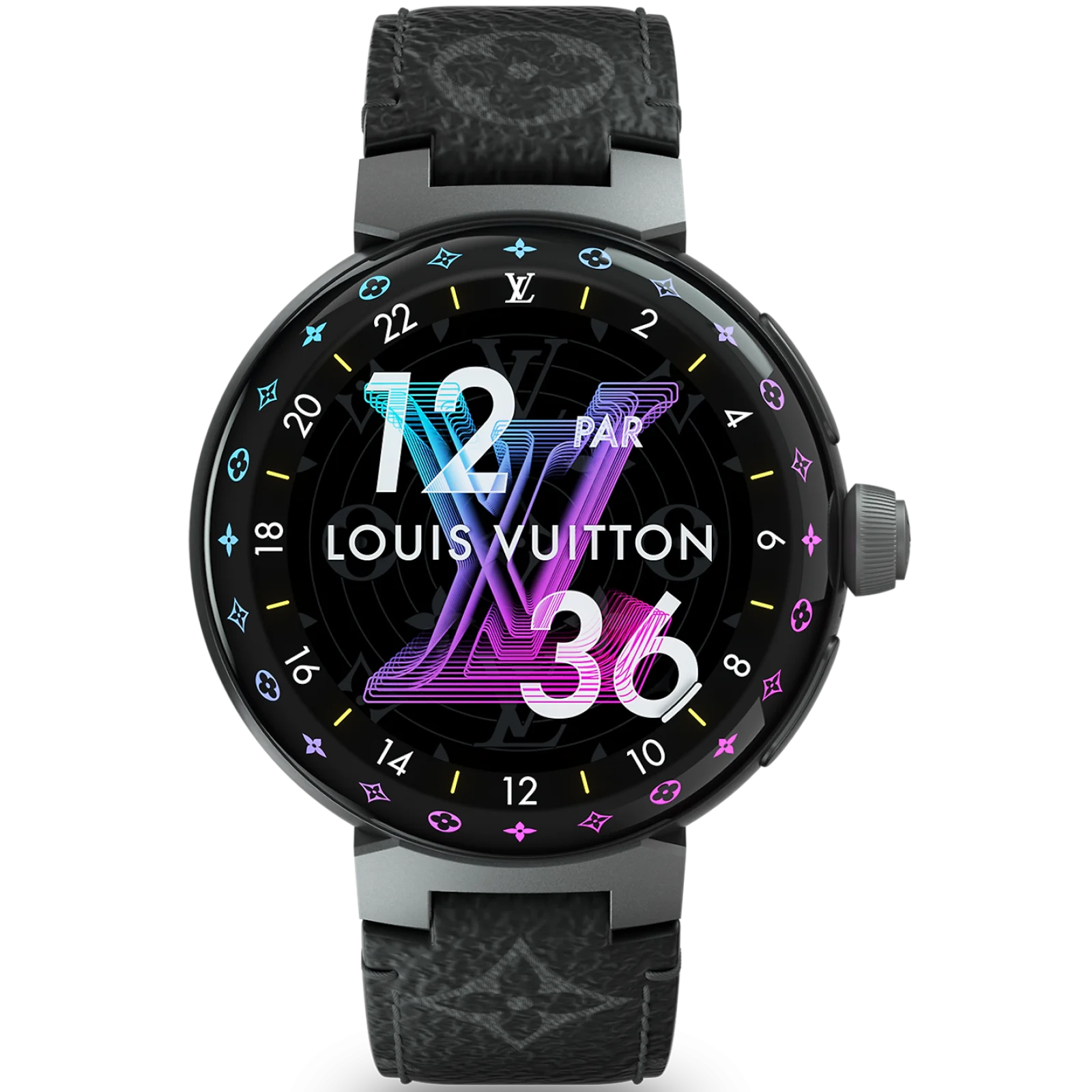 Смарт-годинник Louis Vuitton Tambour Horizon Light Up (QBB187)