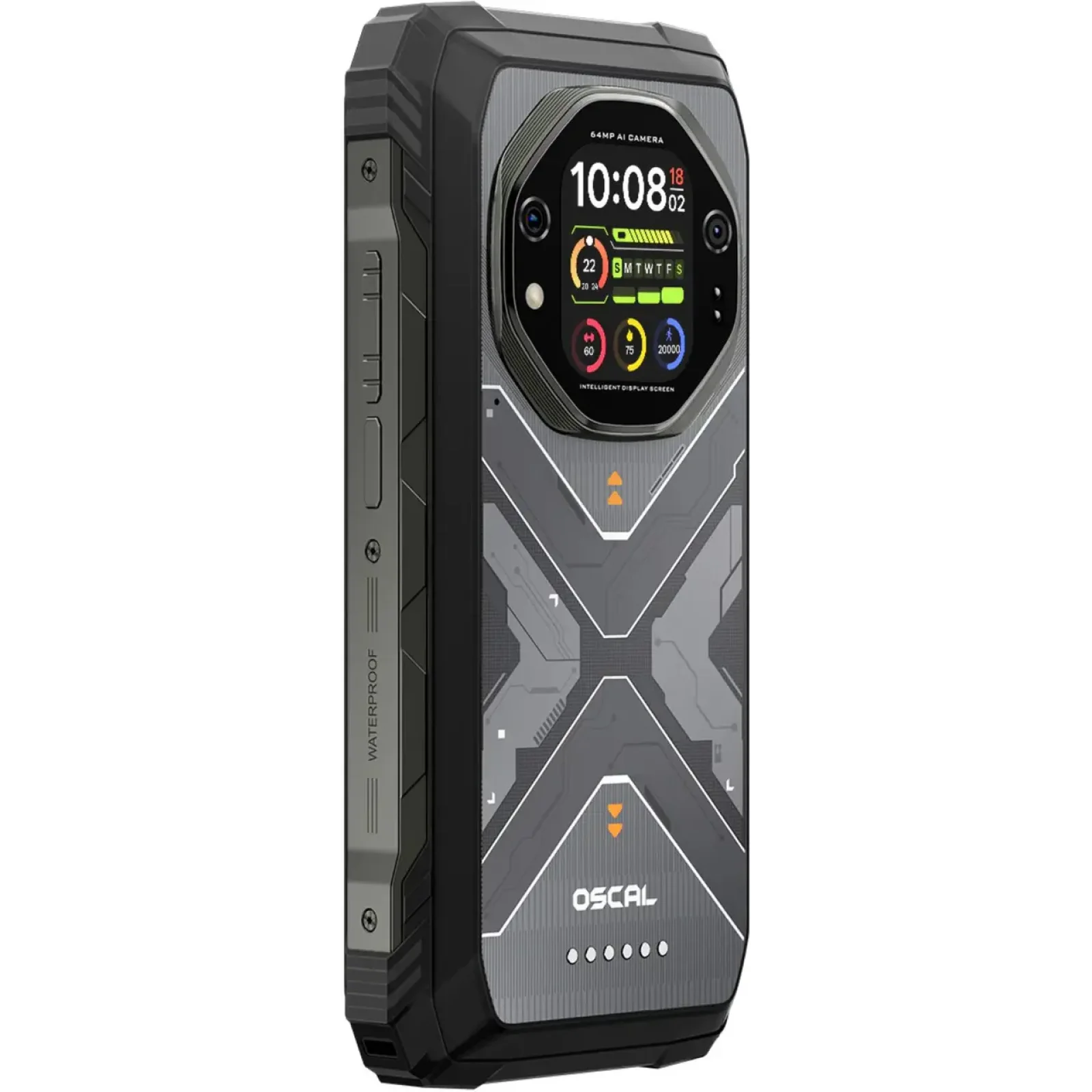 Смартфон Blackview Oscal Tank 1 12/256Gb Black EU