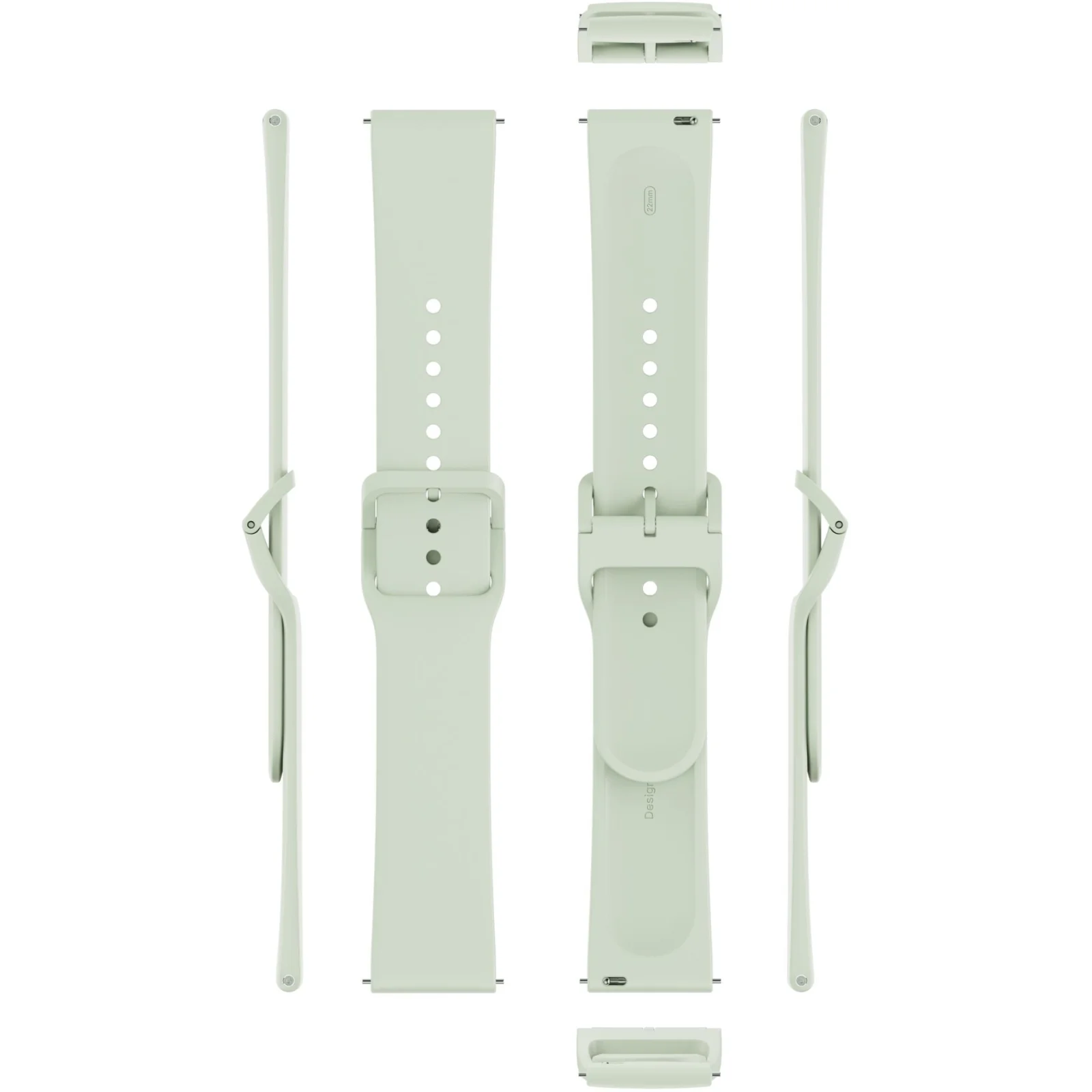 Ремінець Redmi Watch TPU Strap для Redmi Watch 3, Redmi Watch 5 Mint Green (BHR9468GL)