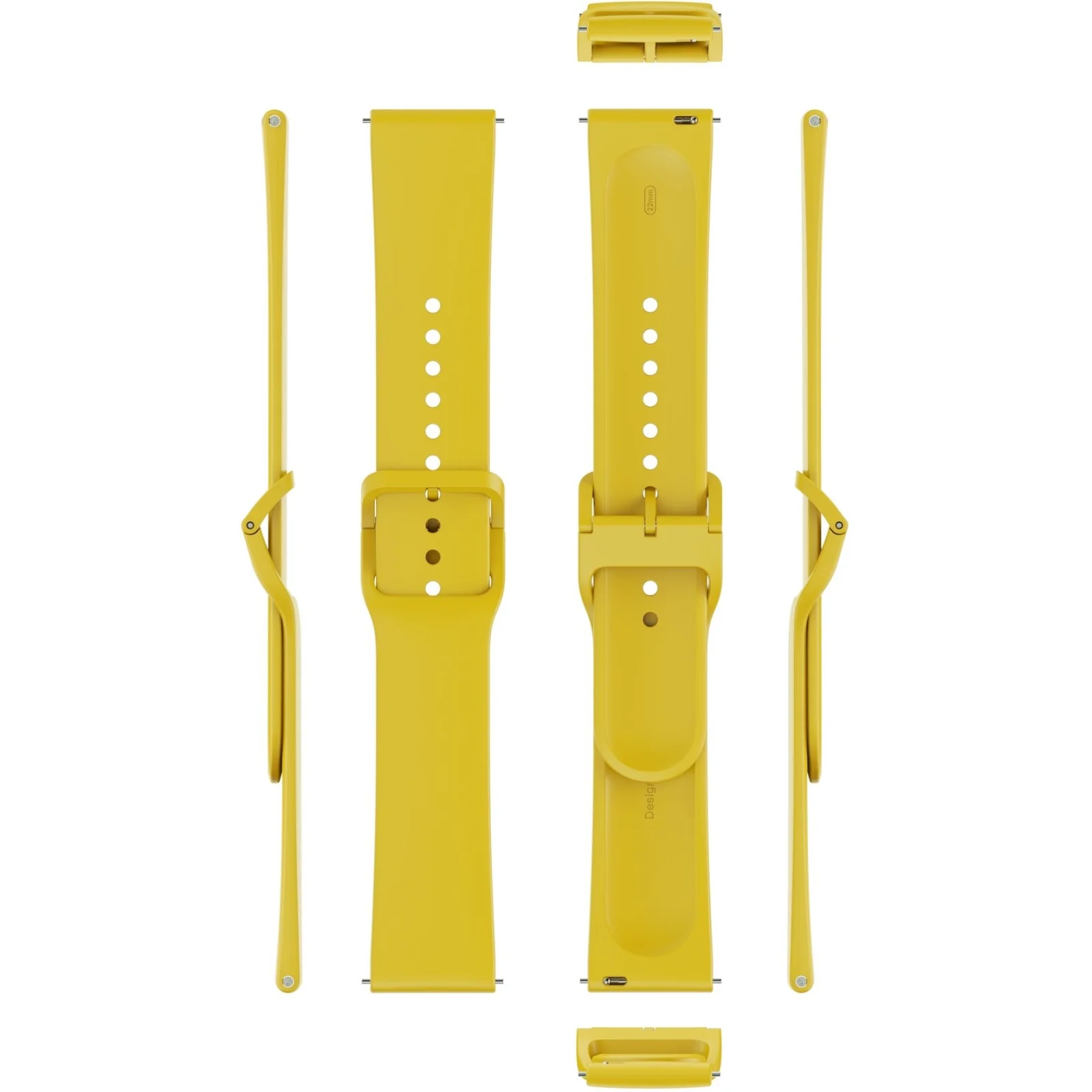 Ремешок Redmi Watch TPU Strap для Redmi Watch 3, Redmi Watch 5 Lemon Yellow (BHR9470GL)