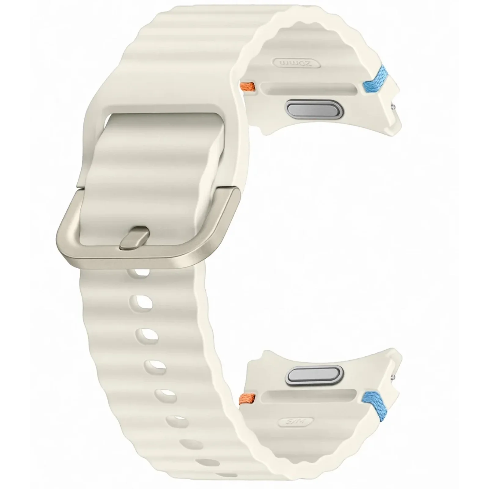 Ремінець Samsung Galaxy Watch7 Sport Band (S/M) Cream (ET-SNL30SWEGEU)