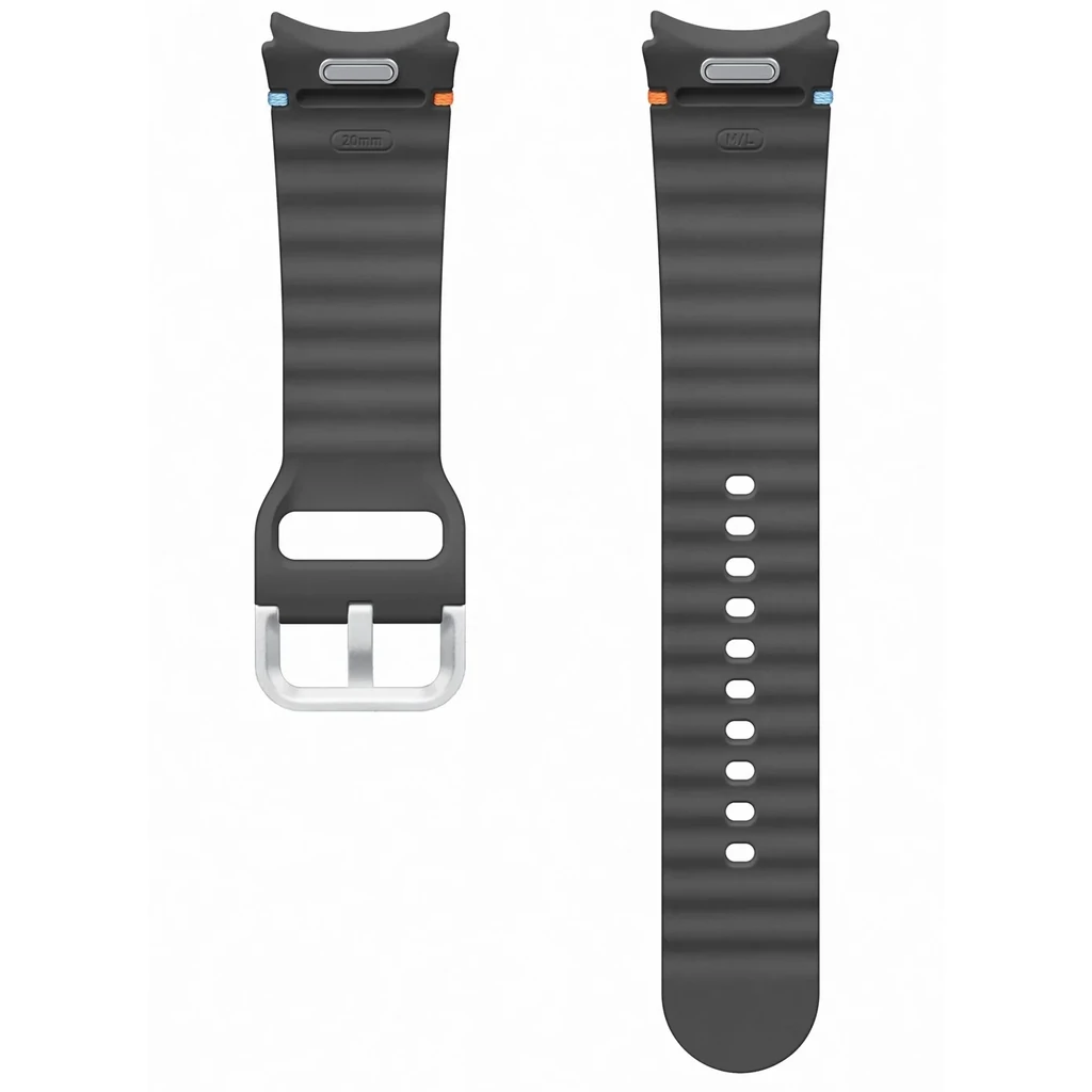 Ремешок Samsung Galaxy Watch7 Sport Band (M/L) Dark Gray (ET-SNL31LBEGEU)
