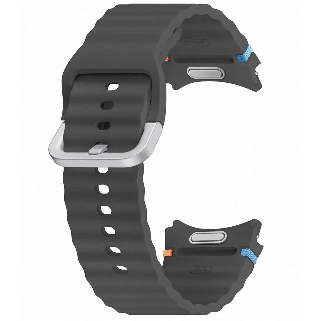 Ремешок Samsung Galaxy Watch7 Sport Band (M/L) Dark Gray (ET-SNL31LBEGEU)