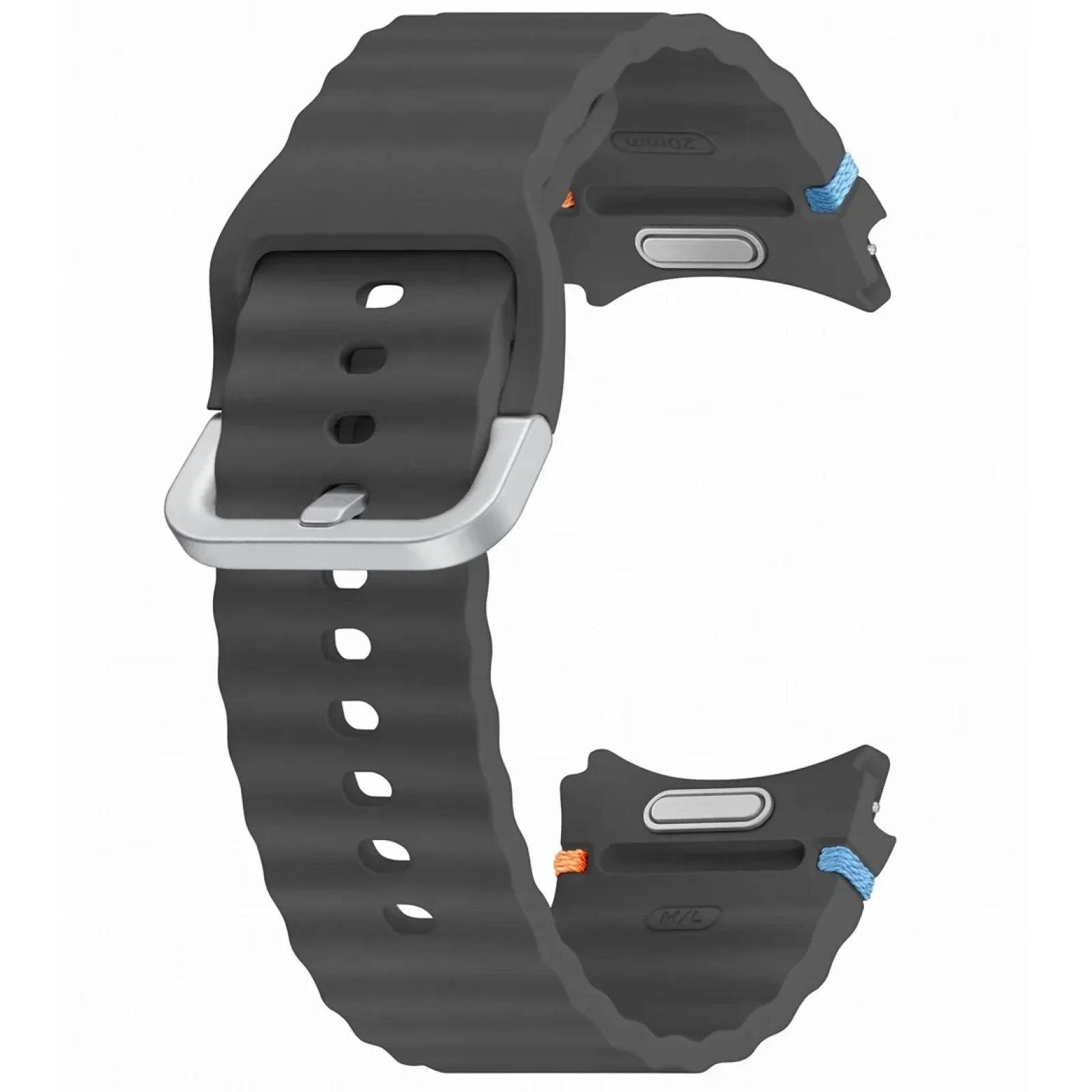 Ремінець Samsung Galaxy Watch7 Sport Band (M/L) Dark Gray (ET-SNL31LBEGEU)