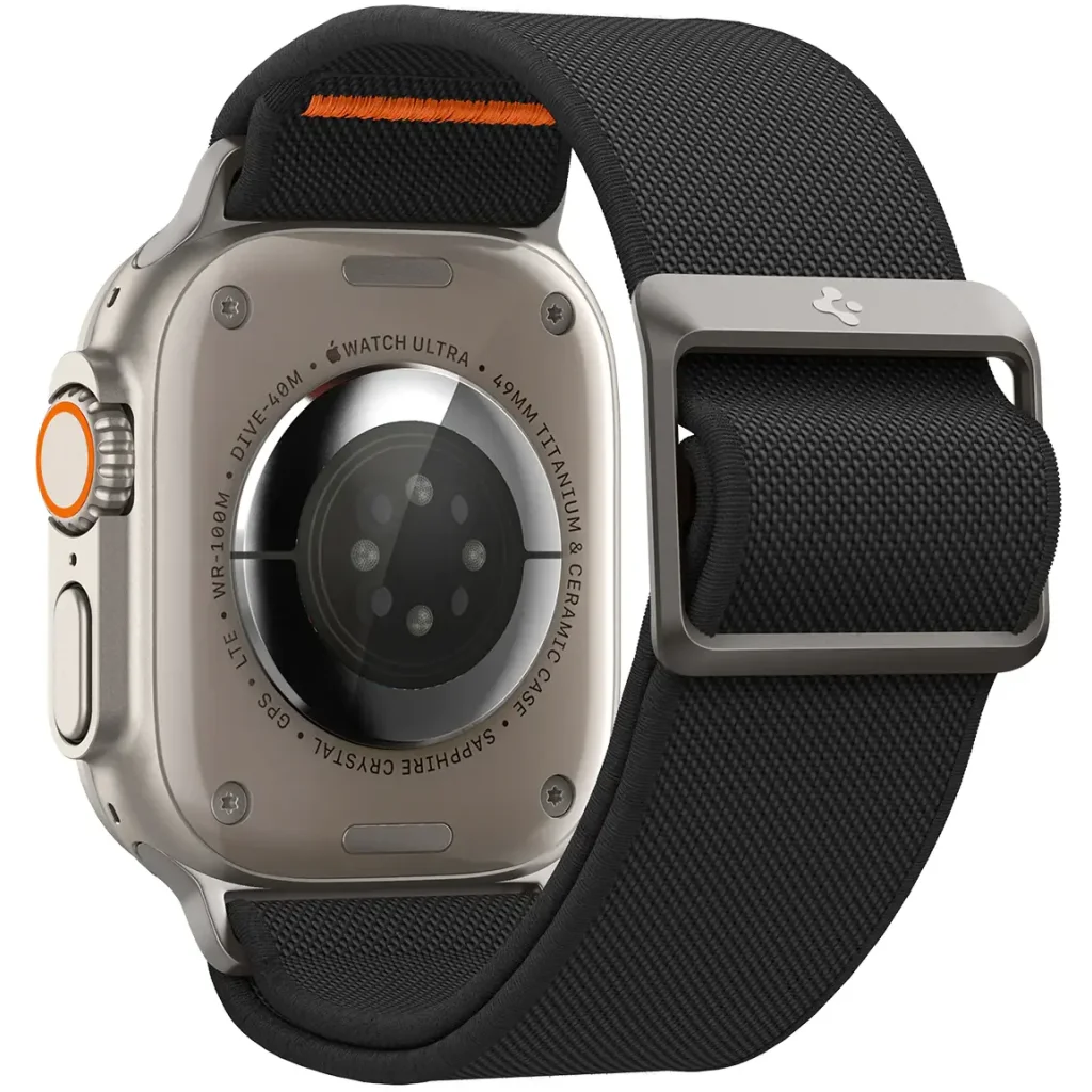Ремінець Spigen Band Lite Fit Ultra Watch Band для Apple Watch 49mm/45mm/44mm/42mm Black (AMP05983)
