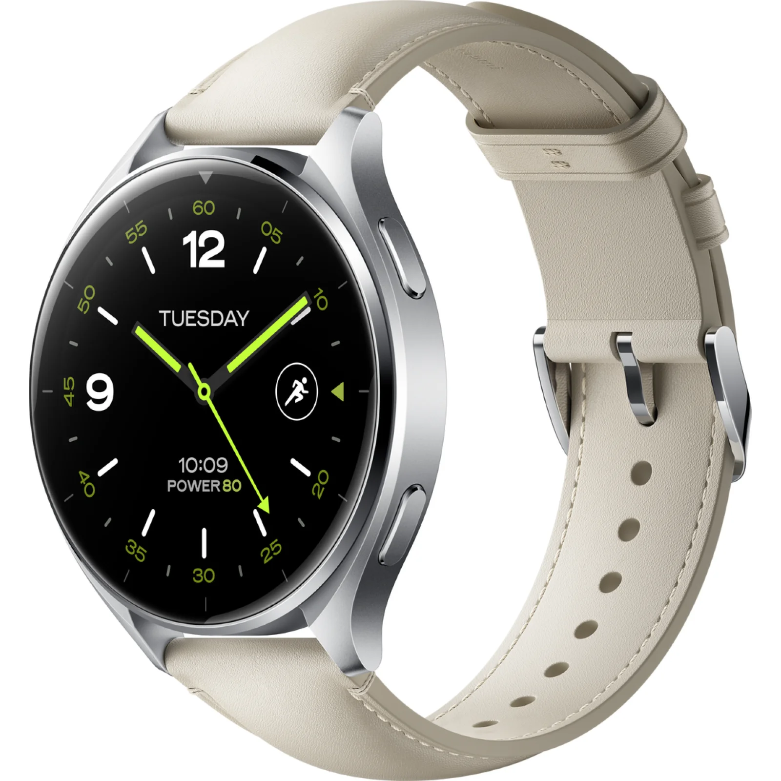 Ремінець Xiaomi Watch 2 White Leather Strap (BHR8038GL)