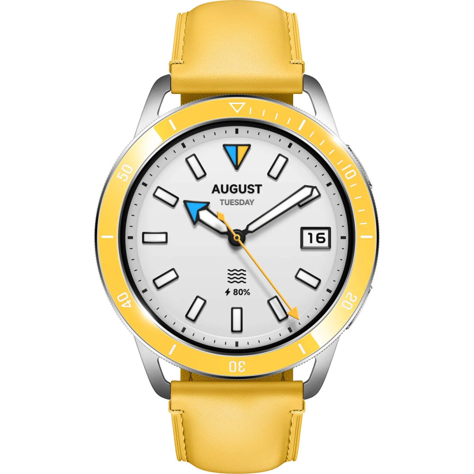 Безель Xiaomi Watch S3 Bezel Chrome Yellow (BHR8314GL)