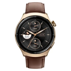 Цвет ремешка: Коричневый - Смарт-часы Mibro Lite 3 Pro (XPAW019) Rose Gold EU