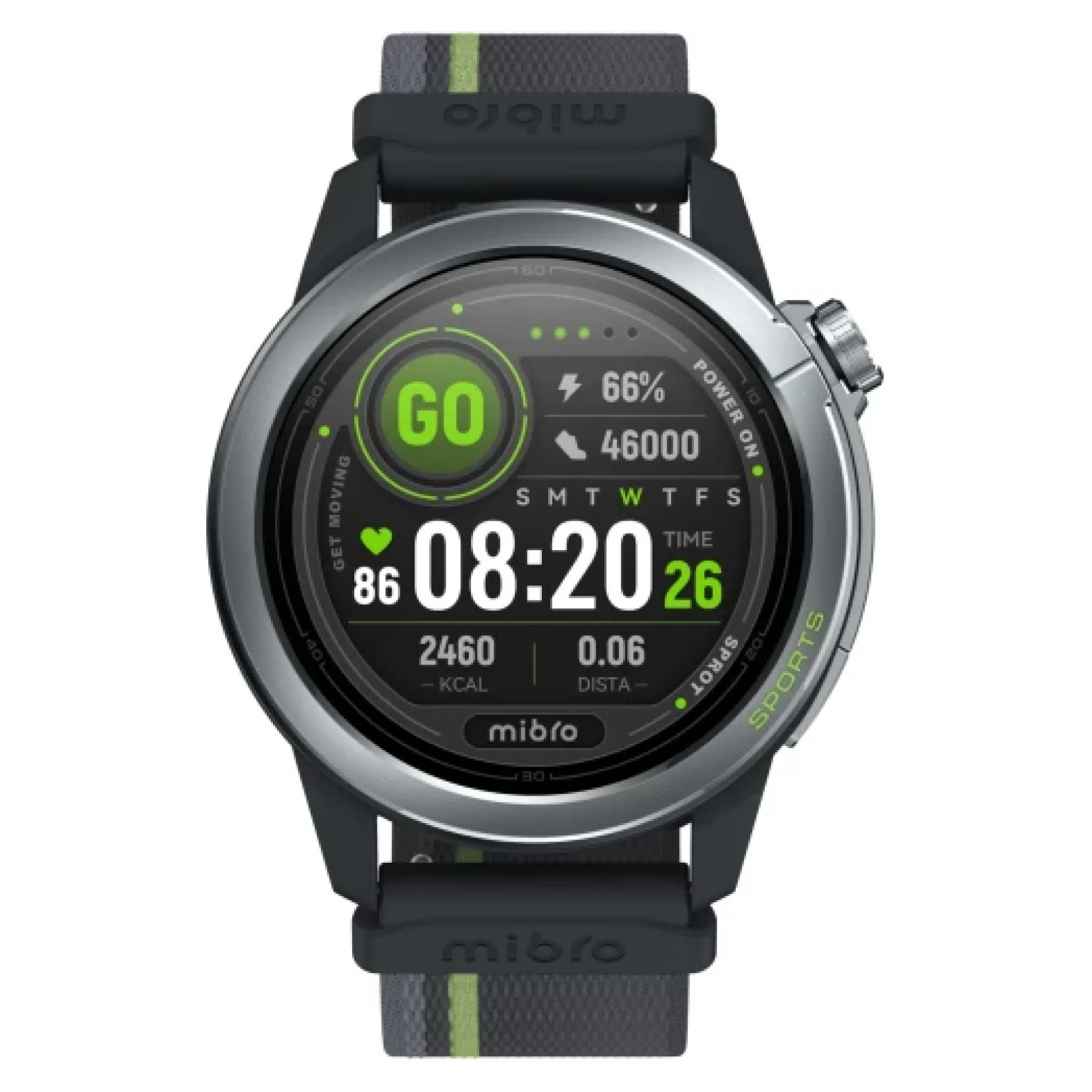 Смарт-часы Mibro GS Active2 (XPAW024) Dark Gray EU