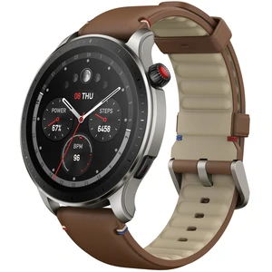 Смарт-годинник Amazfit GTR 4 Vintage Brown Leather EU