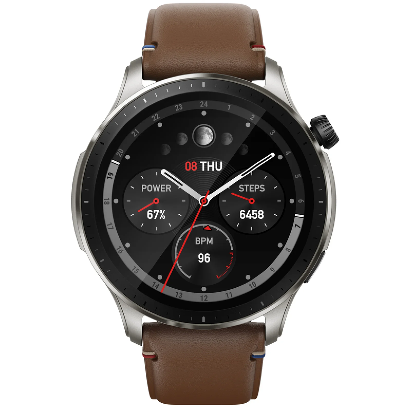 Смарт-годинник Amazfit GTR 4 Vintage Brown Leather EU