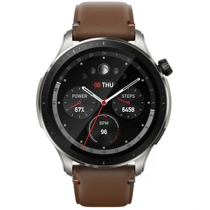 Смарт-годинник Amazfit GTR 4 Vintage Brown Leather EU
