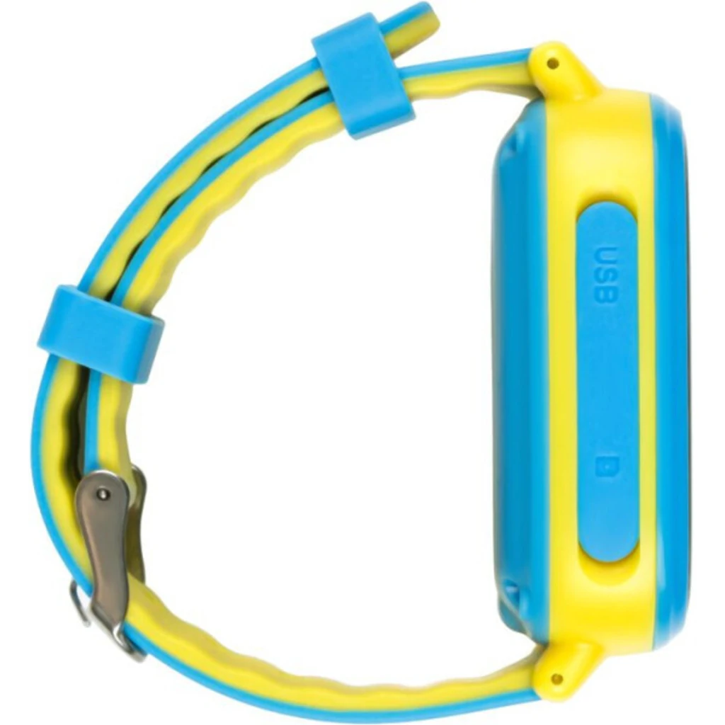 Детские смарт-часы с GPS трекером AmiGo GO001 Glory iP67 Blue-Yellow UA