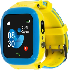Дитячий годинник AmiGo GO004 Glory Splashproof Camera+LED Blue-Yellow UA