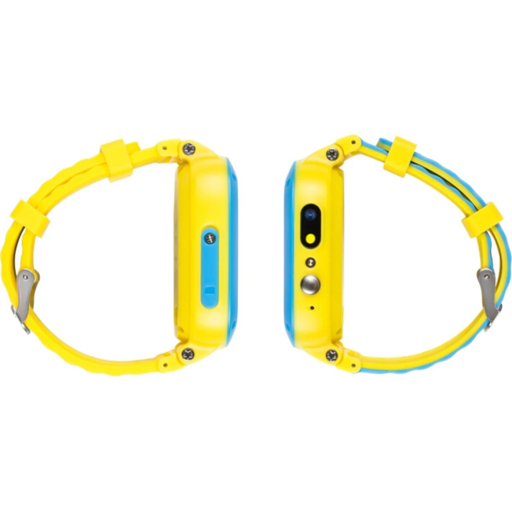 Дитячий смарт-годинник AmiGo GO004 Glory Splashproof Camera+LED Blue-Yellow UA