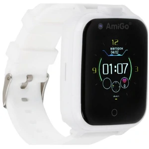 Дитячий годинник AmiGo GO006 GPS 4G WIFI Videocall White UA