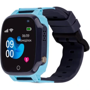 Дитячий годинник AmiGo GO008 Milky GPS WIFI Blue UA