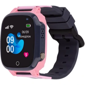 Дитячий годинник AmiGo GO008 Milky GPS WIFI Pink UA