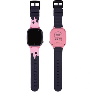 Детские смарт-часы с GPS трекером AmiGo GO008 Milky GPS WIFI Pink UA