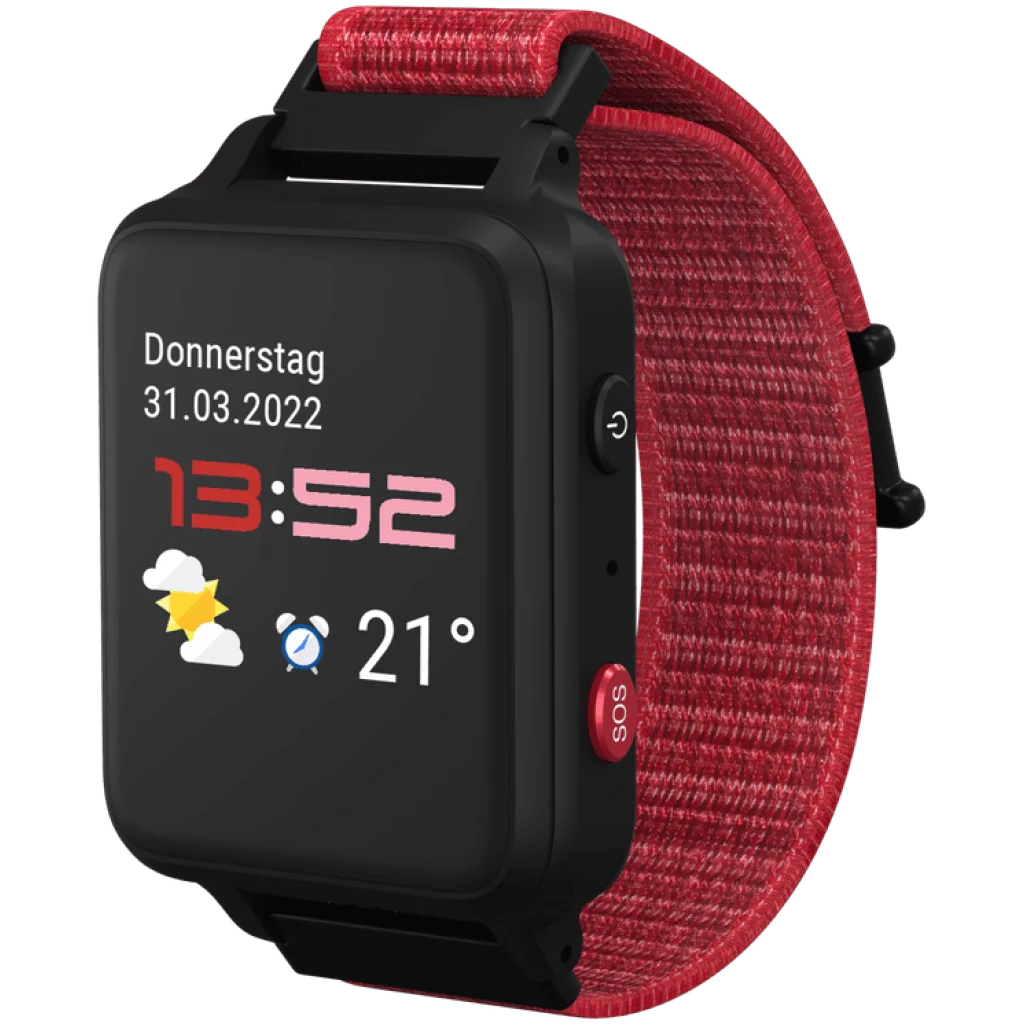 Часы детские с GPS трекером Smart Watch Anio 5 Red