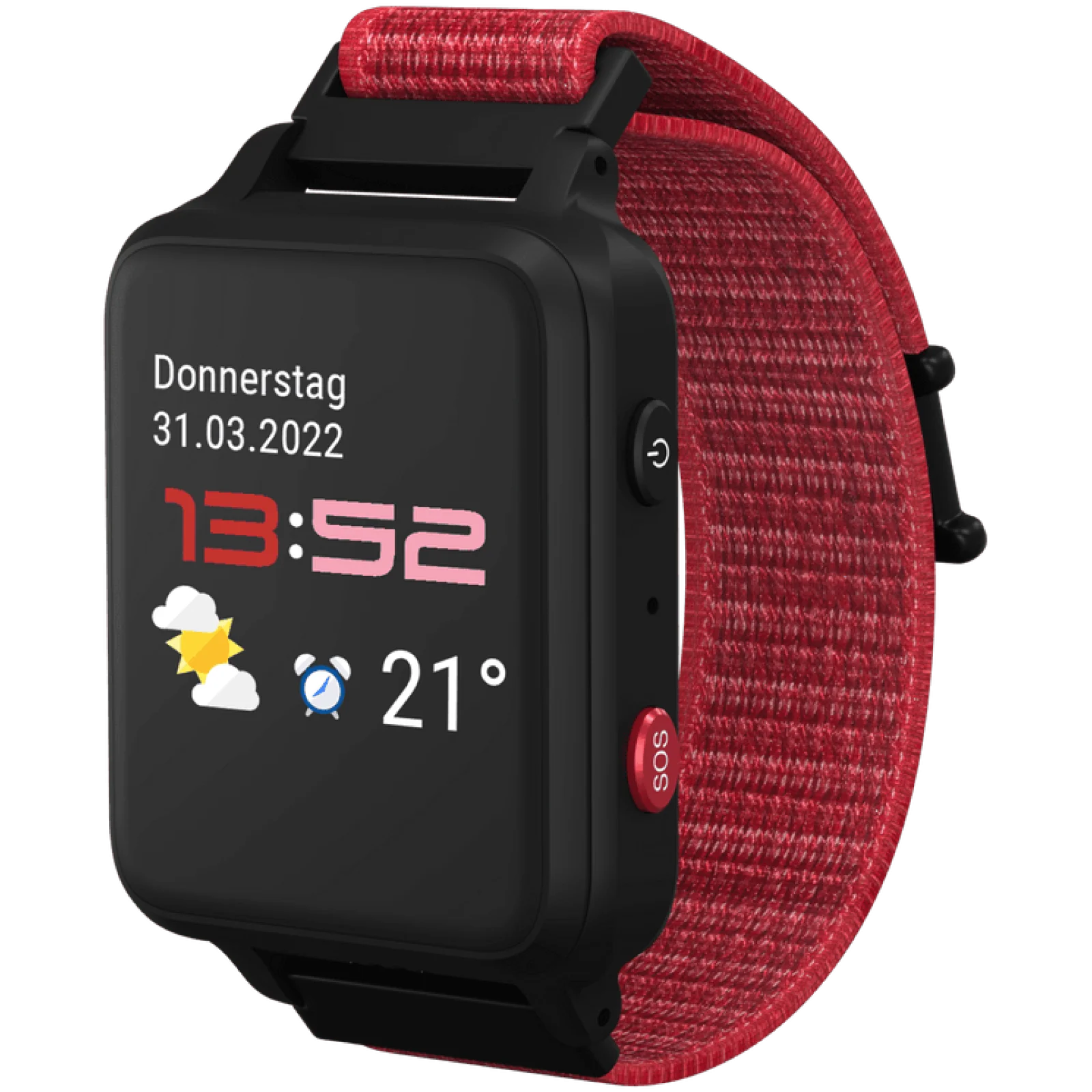 Часы детские с GPS трекером Smart Watch Anio 5 Red