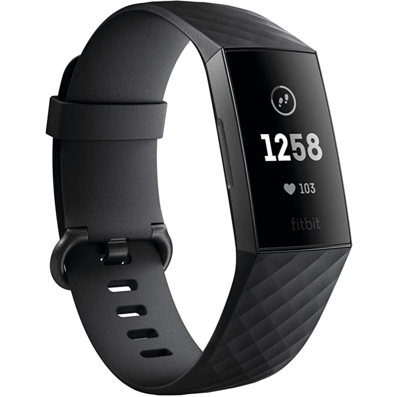 Фітнес-браслет Fitbit Charge 3 Black/Graphite FB409GMBK