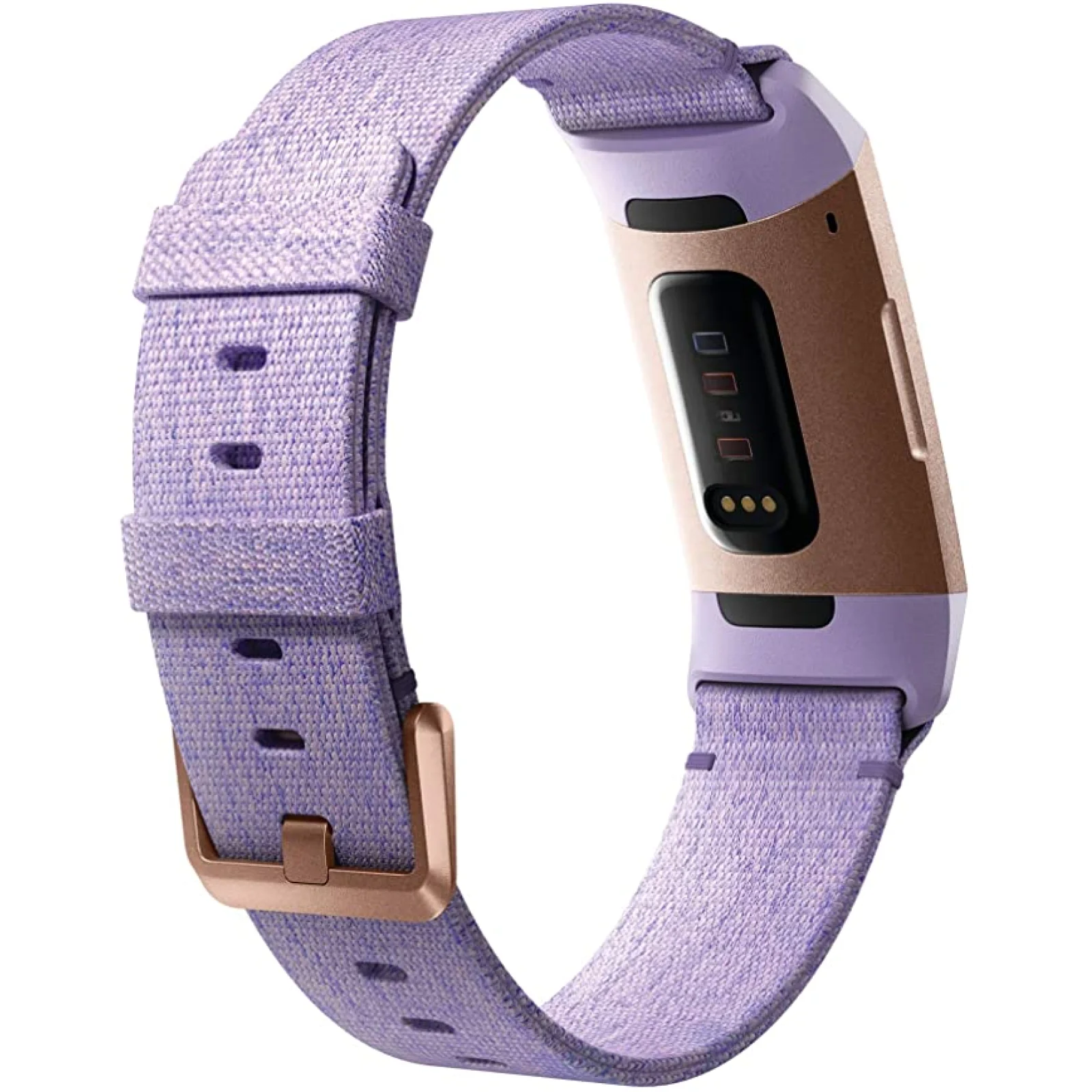 Фітнес-браслет Fitbit Charge 3 Special Edition Lavender Woven/Rose Gold