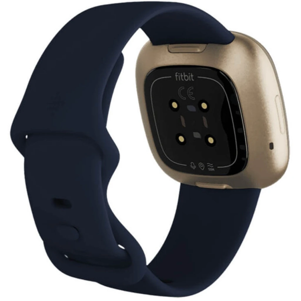 Смарт-часы Fitbit Versa 3 Midnight/Soft Gold Aluminum (FB511GLNV)