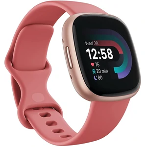 Смарт-годинник Fitbit Versa 4 Pink Sand/Copper Rose Aluminum (FB523RGRW)