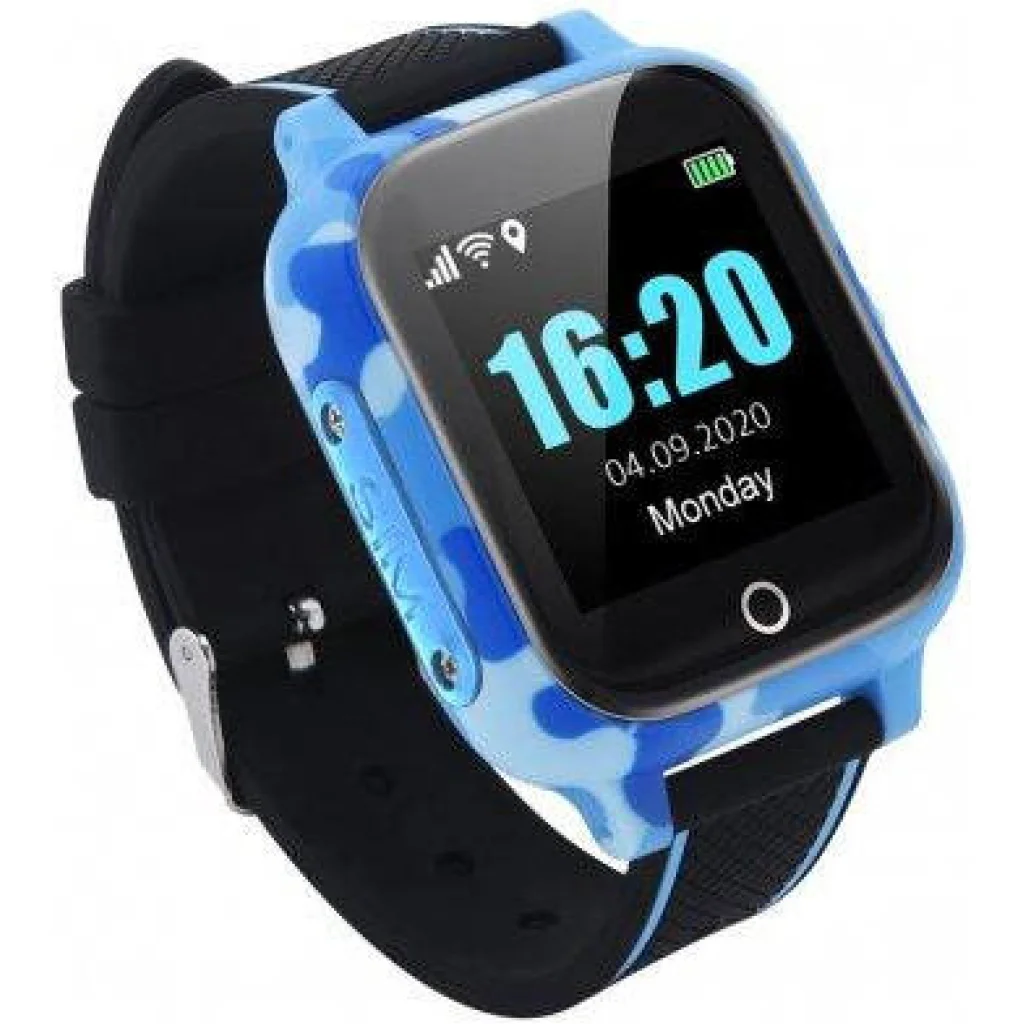 Телефон-годинник з GPS трекером GOGPS T01 Blue (T01BL) UA