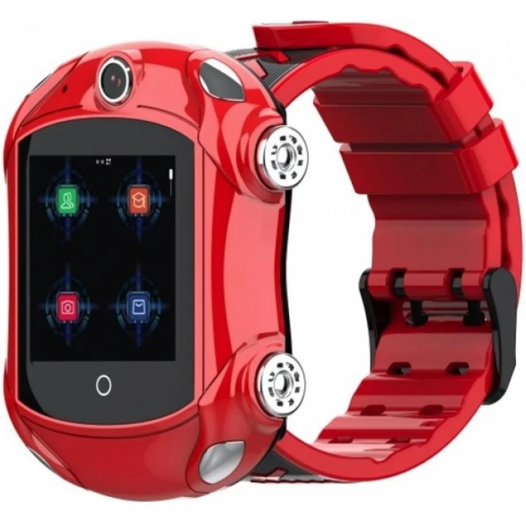 Дитячий телефон-годинник з GPS трекером GOGPS ME X01 Red (X01RD) UA