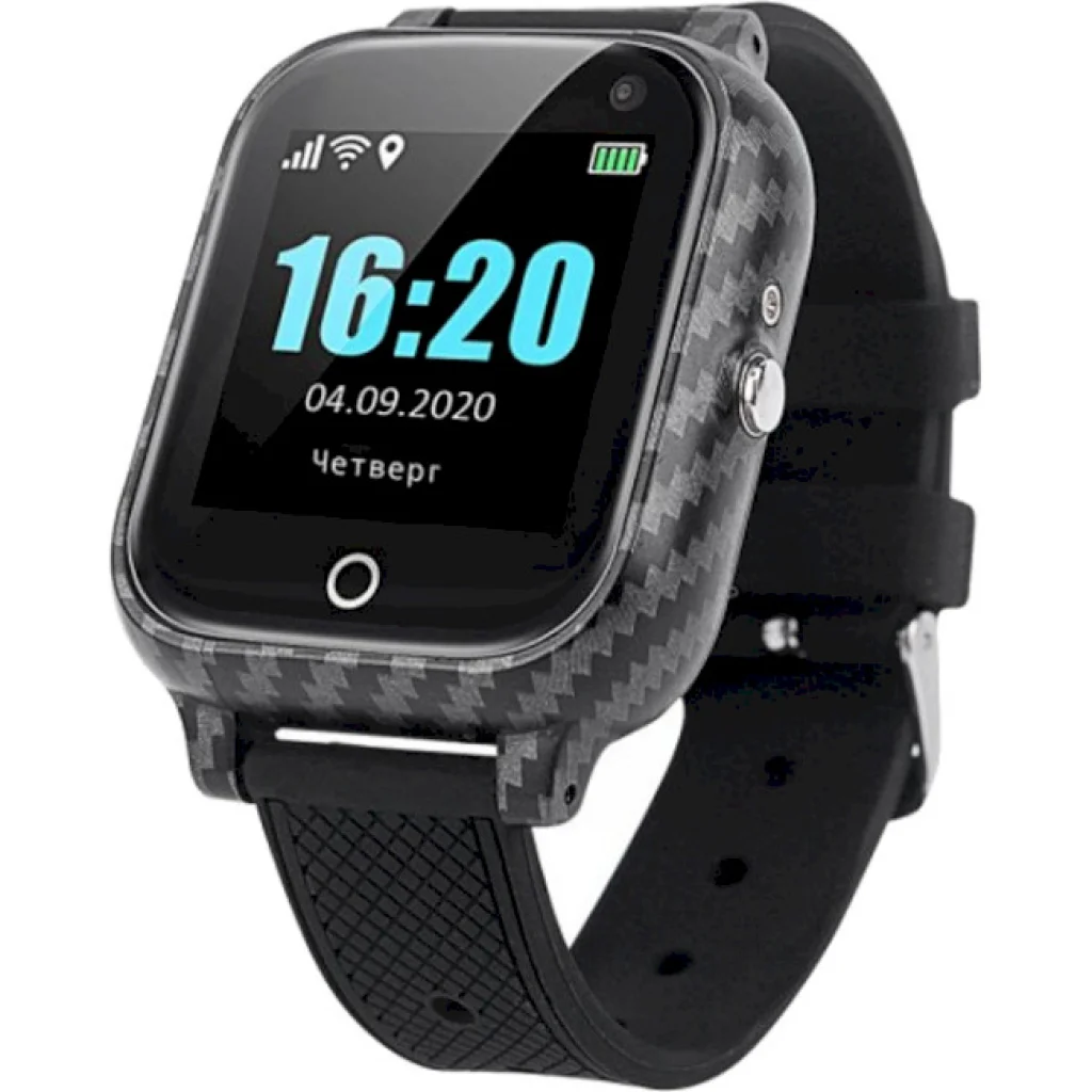 Телефон-годинник з GPS трекером GOGPS T01 Black (T01BK) UA