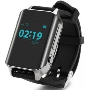 Телефон-годинник з GPS трекером GOGPS M01 хром UA