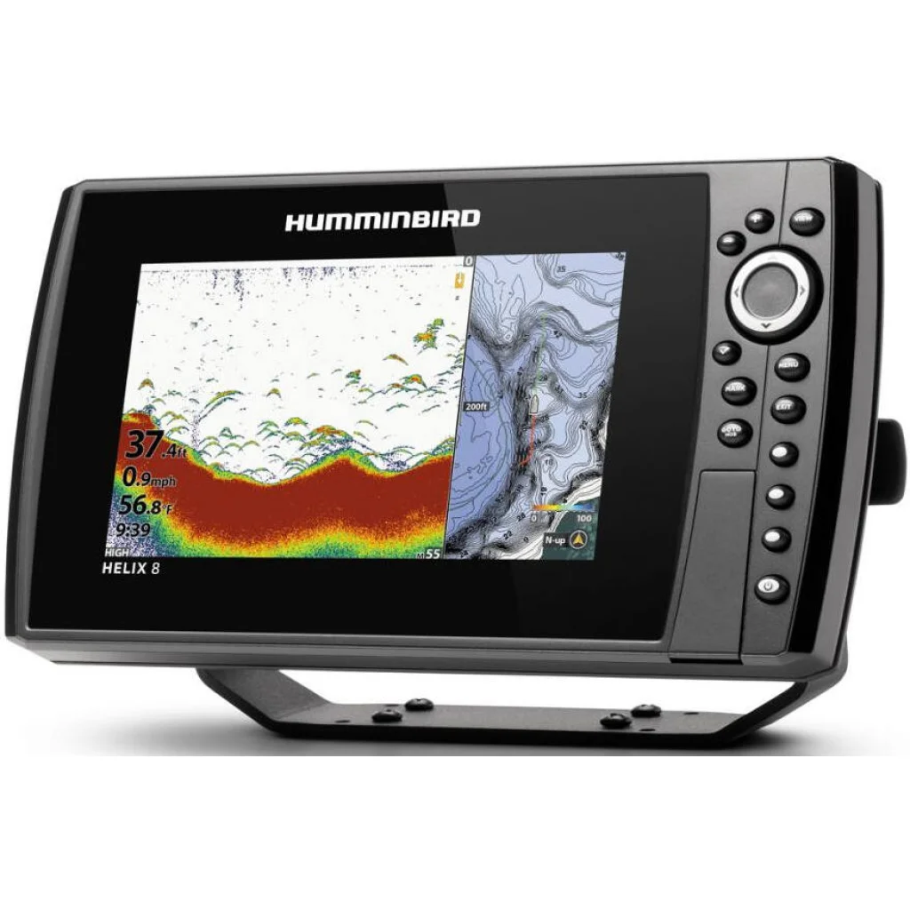 Картплоттер (GPS)-ехолот Humminbird HELIX 8 CHIRP MEGA SI + GPS G3N (410830-1)