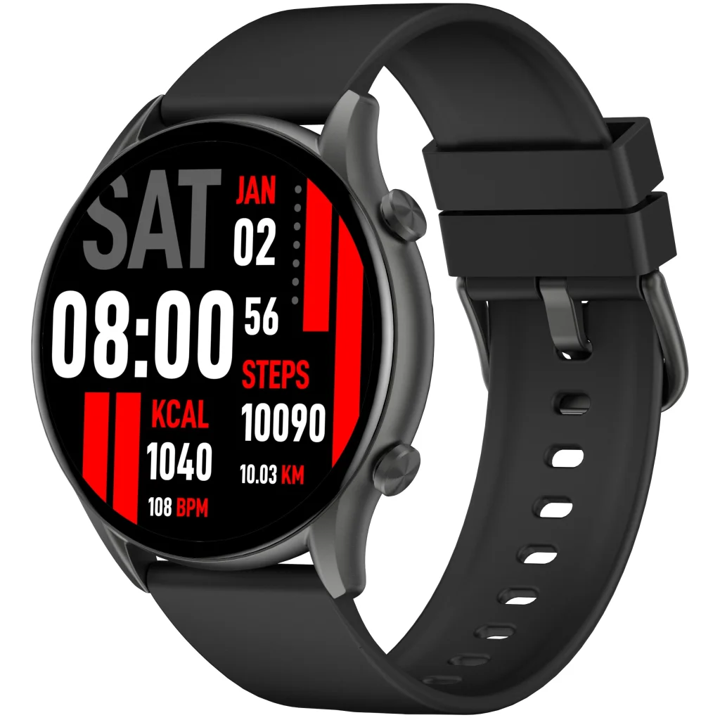 Смарт-годинник Kieslect Smart Calling Watch Kr Black EU