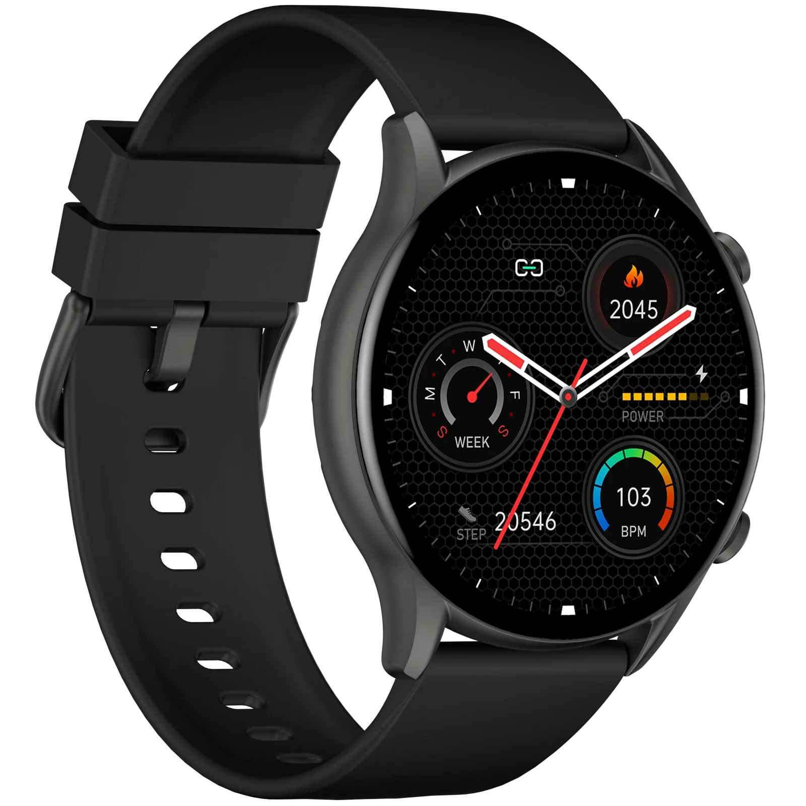 Смарт-годинник Kieslect Smart Calling Watch Kr Black EU