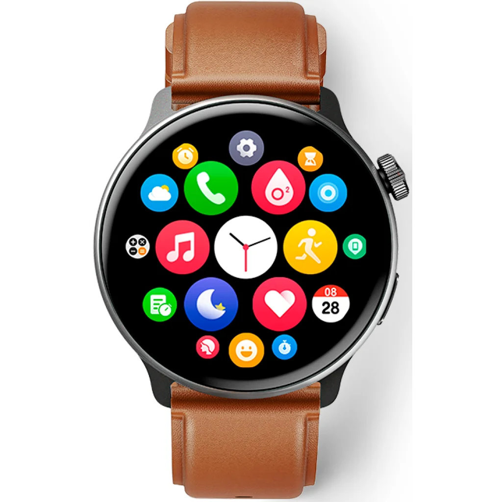 Смарт-годинник Xiaomi Mibro Lite 2 Smart Watch Brown Leather Strap (XPAW011)
