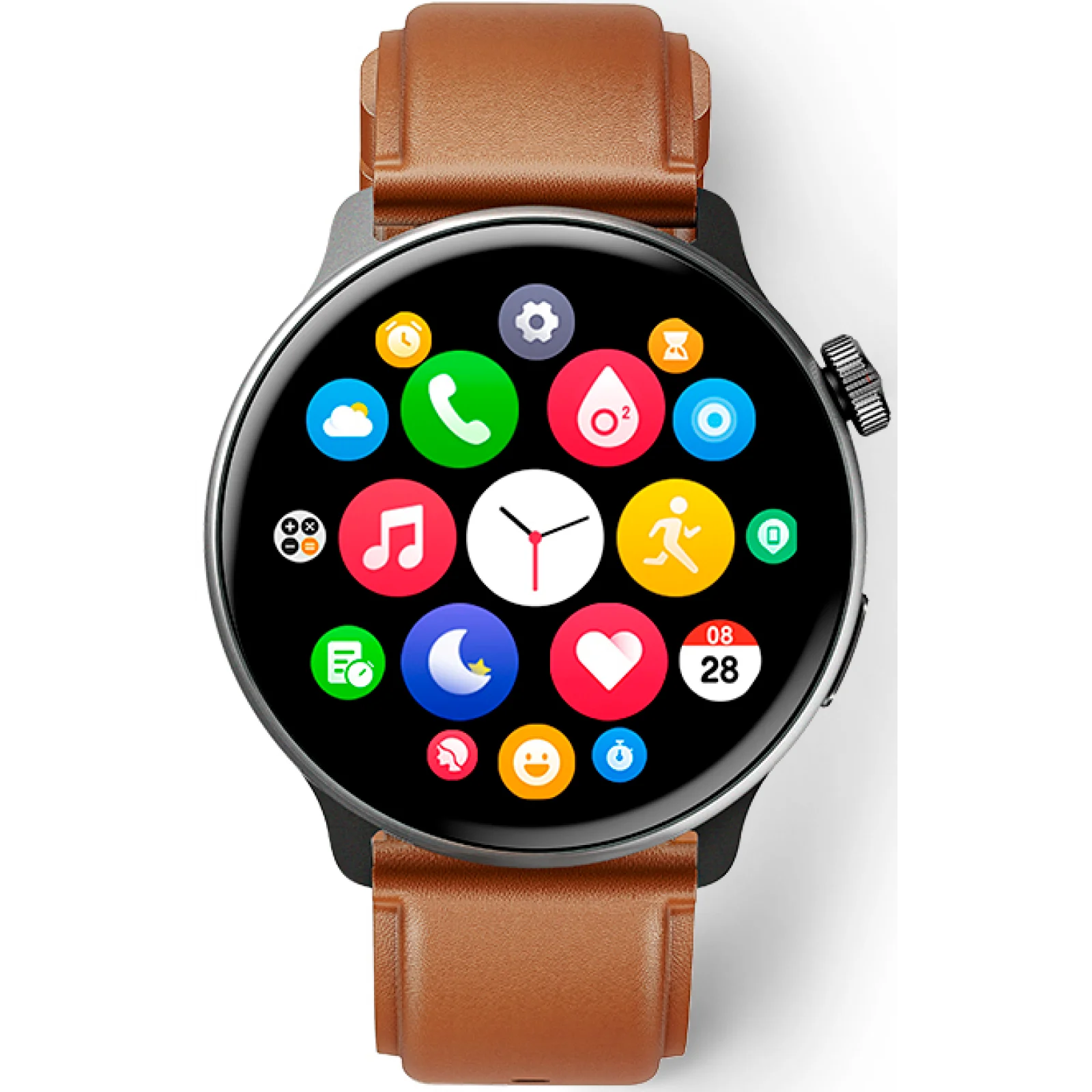Смарт-годинник Xiaomi Mibro Lite 2 Smart Watch Brown Leather Strap (XPAW011)