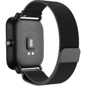Цвет: Черный - Ремешок Milanese Loop для Xiaomi Amazfit, Samsung 20mm Black