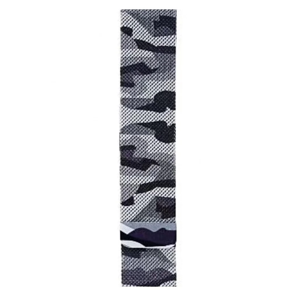 Ремешок Milanese Loop для Xiaomi Amazfit, Samsung 20mm Grey Camouflage