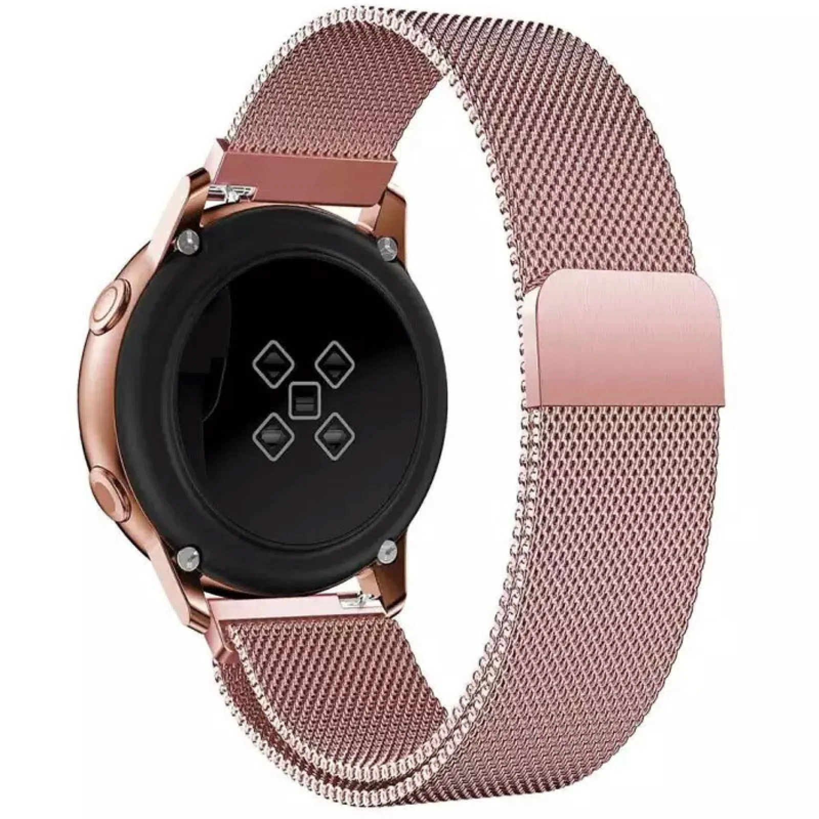 Ремешок Milanese Loop для Xiaomi Amazfit, Samsung 20mm Rose Pink