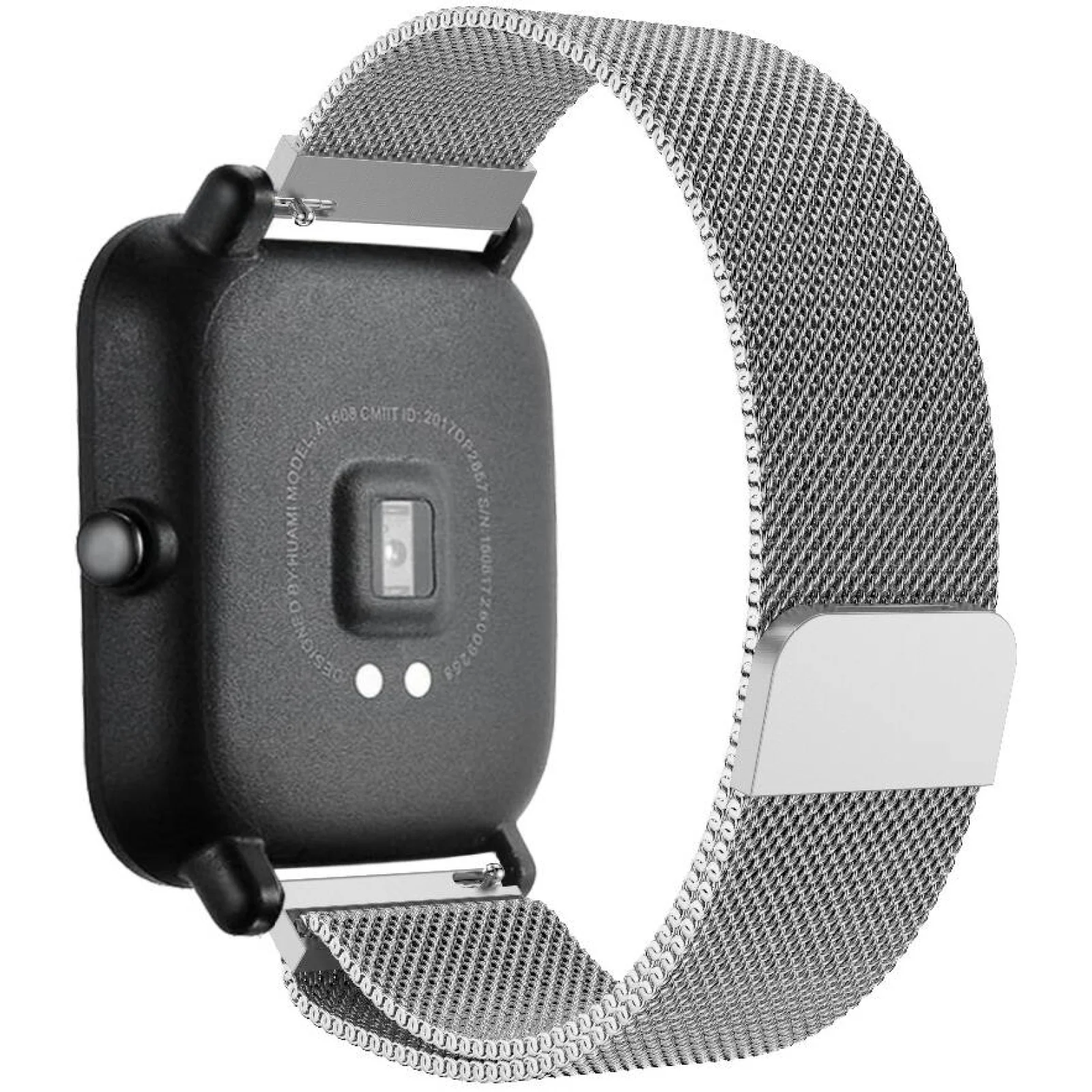 Ремешок Milanese Loop для Xiaomi Amazfit, Samsung 20mm Silver