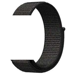 Цвет: Черный - Ремешок Nylon для Xiaomi Amazfit, Samsung 20mm Black